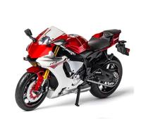 SOUTES Modello di moto Modellino Di Motocicletta Pressofusa In Scala 1:12, Giocattolo, Decorazione D'interni Per La Casa, Regalo Compleanno Per YAMAHA YZF-R1 YZFR1 YZF R1(Red)