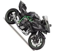 SOUTES Modello di moto Modellino Di Motocicletta Pressofusa In Scala 1/12, Giocattolo, Decorazione D'interni Per La Casa, Regalo Di Compleanno Per KAWASAKI H2R