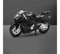SOUTES Modello di moto Modellino Di Pressofuso In Scala 1:12 Per BMW S1000RR S1000 RR S 1000 RR, Giocattolo Da Collezione, Regalo Per Hobby, Moto Fuoristrada(Black)