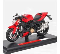 SOUTES Modello di moto Ornamenti Da Scrivania Per Computer 1/18 Per Ducati Streetfighter S 2010, Collezione Di Giocattoli In Miniatura, Regalo Compleann