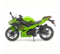 SOUTES Modello di moto Ornamenti Regali 1/12 Per Kawasaki Per Ninja 400 Modello Di Moto In Lega Pressofusa Collezione Giocattolo(Vert)