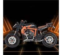SOUTES Modello di moto Regali Di Compleanno Giocattoli Moto Mattoni Per Veicoli Modello Da Città 1:8 579 Pezzi Blocchi Costruzione