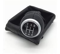 SOUTES Ricambio auto 12 Millimetri Pomello Del Cambio Ghetta Boot Leva Maniglia Testa Della Copertura Per Audi A4 S4 B8 8K A5 8T Q5 8R Per S Line 2007-2015(1 2 3 4 5 R Silver2)