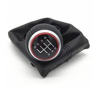 SOUTES Ricambio auto 12 Millimetri Pomello Del Cambio Ghetta Boot Leva Maniglia Testa Della Copertura Per Audi A4 S4 B8 8K A5 8T Q5 8R Per S Line 2007-2015(R 1 2 3 4 5 6 Red2)