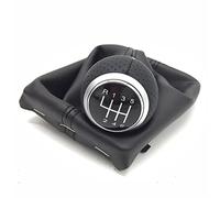 SOUTES Ricambio auto 12 Millimetri Pomello Del Cambio Ghetta Boot Leva Maniglia Testa Della Copertura Per Audi A4 S4 B8 8K A5 8T Q5 8R Per S Line 2007-2015(R 1 2 3 4 5 6 Silver2)
