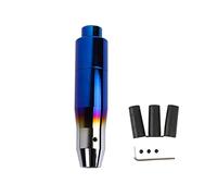 SOUTES Ricambio auto Con Pulsante Pomello Del Cambio Per Auto Manuale Automatico 5 Velocità Universale Leva Accessori Per La Sostituzione Parcheggio(Burnt Blue)