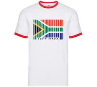 South Africa Codice a Barre Stile Bandiera - Uomo Suoneria - Rsa Cape Town