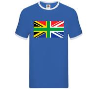 South Africano Union Jack - Uomo Suoneria - UK Bandiera Africa Cape Town London