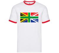 South Africano Union Jack - Uomo Suoneria - UK Bandiera Africa Cape Town London