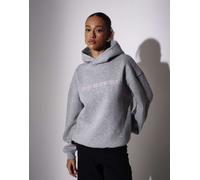 South Beach - Felpa con cappuccio grigia con ricamo Made in Heaven-Grigio 42
