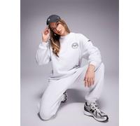 South Beach - Felpa girocollo grigia-Grigio XL