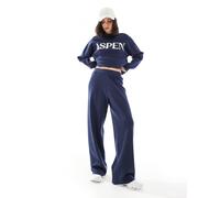 South Beach - Joggers a fondo ampio blu XS