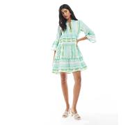 South Beach Abito verde / bianco, Taglia 42