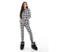 South Beach - Leggings base layer bianchi e neri-Nero 44