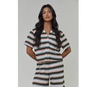 South Beach Maglietta colori misti / nero / bianco Donna South Beach S