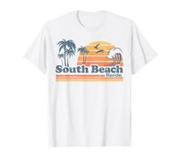 South Beach Miami Florida Spring Break vintage anni '70 retrò Maglietta