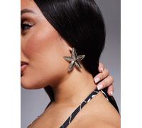 South Beach - Orecchini color oro a forma di stelle marine No Size