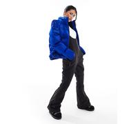 South Beach - Ski - Giacca blu cobalto imbottita con cappuccio 42