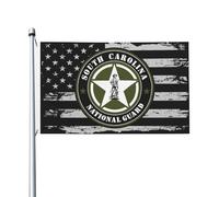 South Carolina National Guard Bandiere Resistente Alle Intemperie Bandiera Con 2 Occhielli Flag Per Prato Festival Portico 90X150Cm