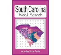 South Carolina Word Search Puzzle Book: Easy too read Word Find