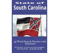 South Carolina Word Search Puzzle Book: Word Searches About South Carolina: Landmarks, Museums, Sports, History, Cities and More | Easy to Read Print ... For Gifts, Vacations, Holidays and Free Times