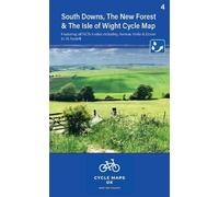 South Downs, The New Forest, and The Isle of Wight Cycle Map 4 (Map)
