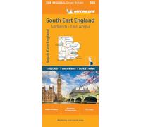 South East England, Midlands, East Anglia 1:400.000: England, Southeast, Midlands & East Anglia Map 504