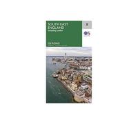 South East England Road Map | London | Ordnance Survey | OS Road Map 8 | Drive England | Scenic Routes | Beaches | Maps | Adventure: english
