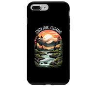 South Fork Colorado USA Scenic Mountain Retro Tramonto Stile Custodia per iPhone 7 Plus/8 Plus