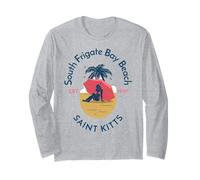 South Frigate bay Beach Saint Kitts e Nevis Maglia a Manica