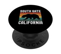 South Gate California 323 Codice area SoCal Rappresentante di quartiere PopSockets PopGrip Adesivo
