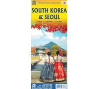 SOUTH KOREA & SEOUL: 1:550000