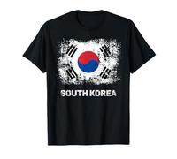 South Korean Flag Shirt Patriotic South Korea Flag Maglietta
