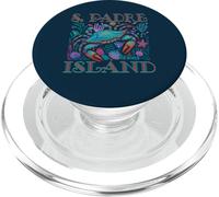 SOUTH PADRE ISLAND TX BLUE CRAB VACANZA SUMMER SPIAGGIA PopSockets PopGrip per MagSafe