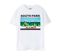 South Park Bianco Classic Scene T-shirt a maniche corte Uomini