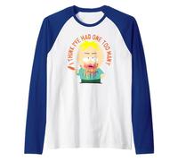 South Park Butters I Think I've Had One Too Many Cartoon Maglia con Maniche Raglan