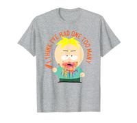 South Park Butters I Think I've Had One Too Many Cartoon Maglietta