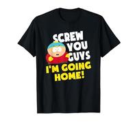 South Park Cartman I'm Going Home Maglietta, Uomo, Nero, L
