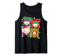 South Park Christmas Eric Stan Kyle & Kenny Festive Costumes Canotta