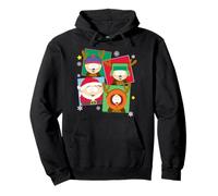 South Park Christmas Eric Stan Kyle & Kenny Festive Costumes Felpa con Cappuccio