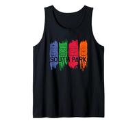 South Park Colorful Painted Character Line Up Canotta