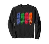 South Park Colorful Painted Character Line Up Felpa