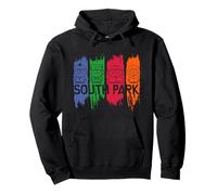 South Park Colorful Painted Character Line Up Felpa con Cappuccio