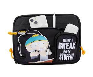 South Park Custodia Tech, Organizer Borsa da Viaggio con Tasche | Scatola porta cavi, 2 tasche esterne, 2 scomparti interni, passacavi, 25, 5x17, 7 cm, by Blue Sky Studios