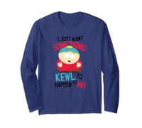 South Park Eric Cartman Retro Cartoon Art Cool Life Maglia a Manica