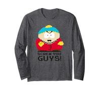 South Park Eric Cartman scopare Ragazzi Divertente Posa Classico Maglia a Manica