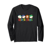 South Park Eric, Kenny, Kyle & Stand - Teste galleggianti Maglia a Manica