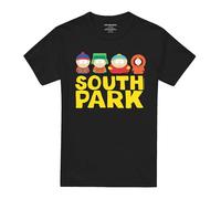 South Park Friends of Mine T Shirt, Black, Nero, 4XL Unisex-Adulto