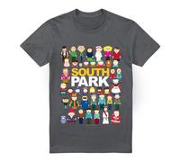 South Park Full Cast Maglietta Uomo (TV7216)