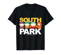 South Park Gang sulla parte superiore del logo Maglietta